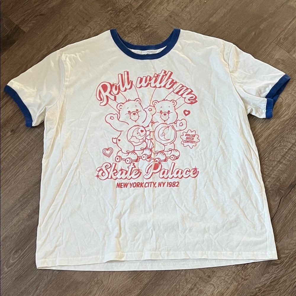 Care Bears Kids T-Shirt - White and Blue